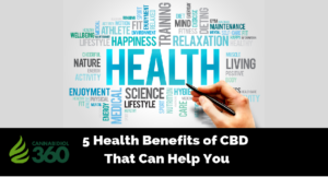 5 Health Benefits of CBD on the Body