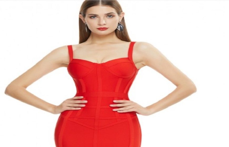 What can you wear under a bandage dress to make it look more appealing?