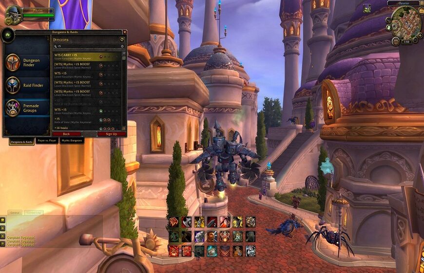 Complete The Difficult Levels In The World Warcraft Game Using Boost